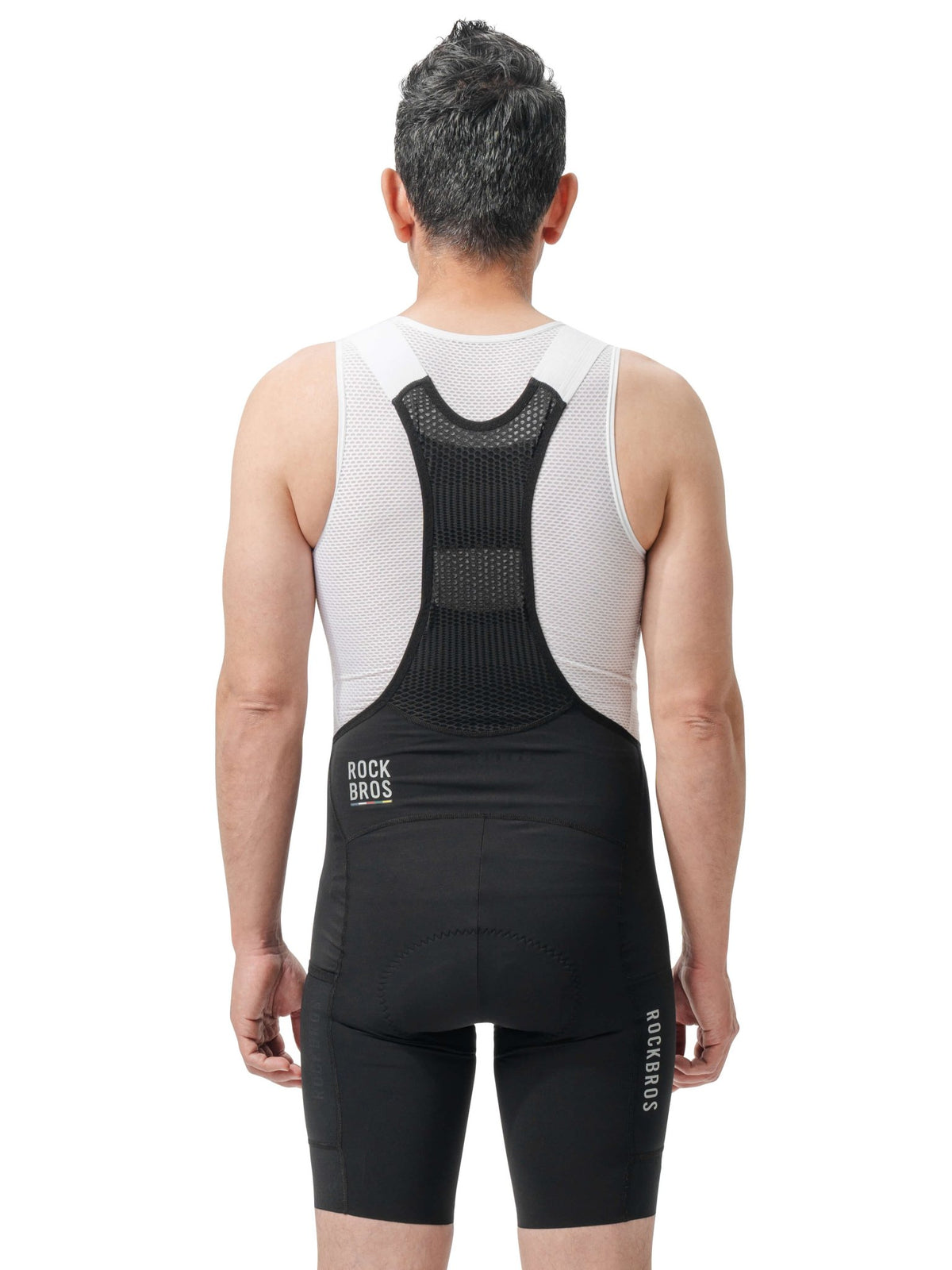 Men's ROAD-TO-SKY Bib Cycling Shorts With Elastic Interface® Pad - ridemart
