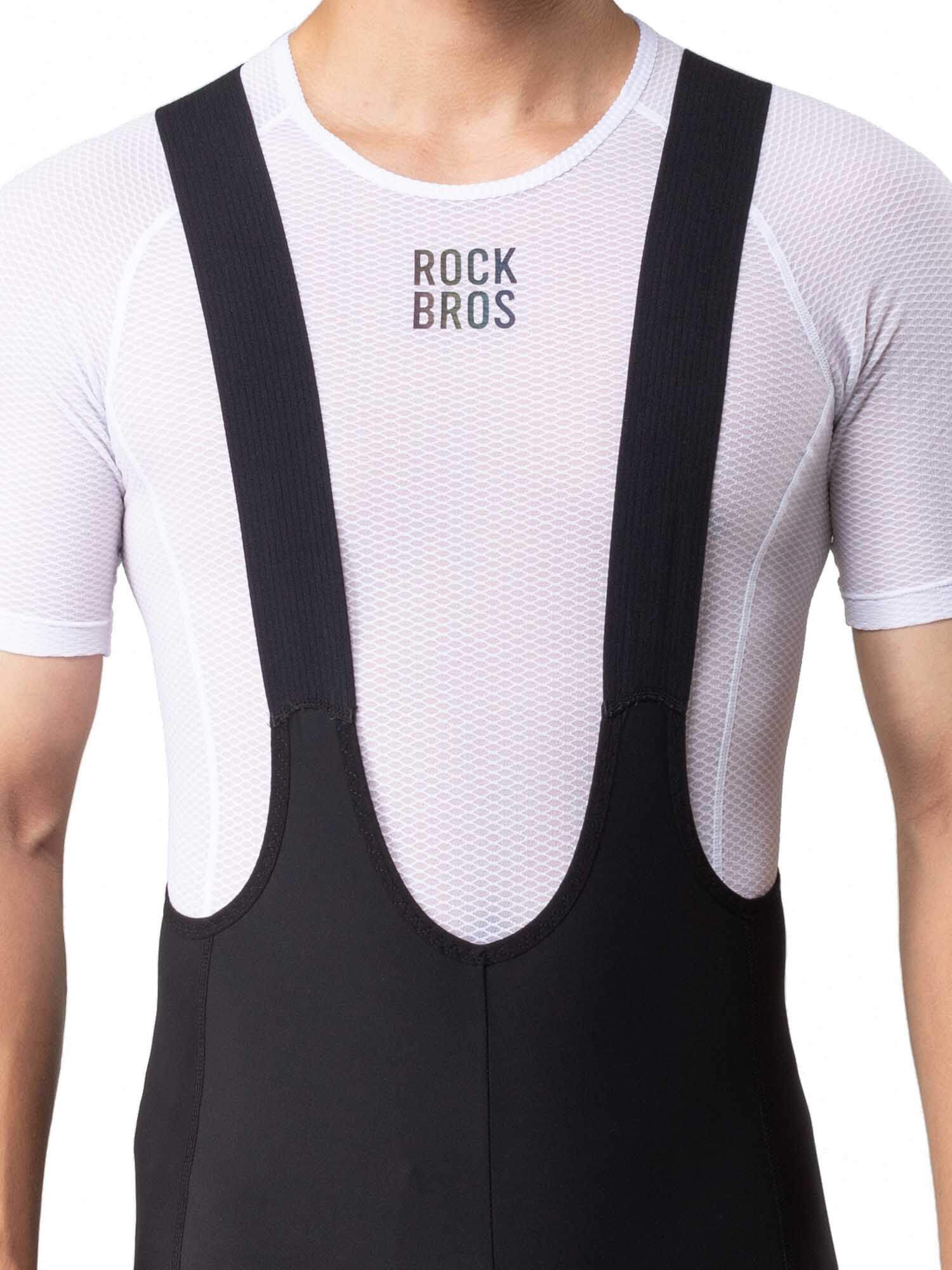Men's White Short-Sleeve Cycling Base Layer-6