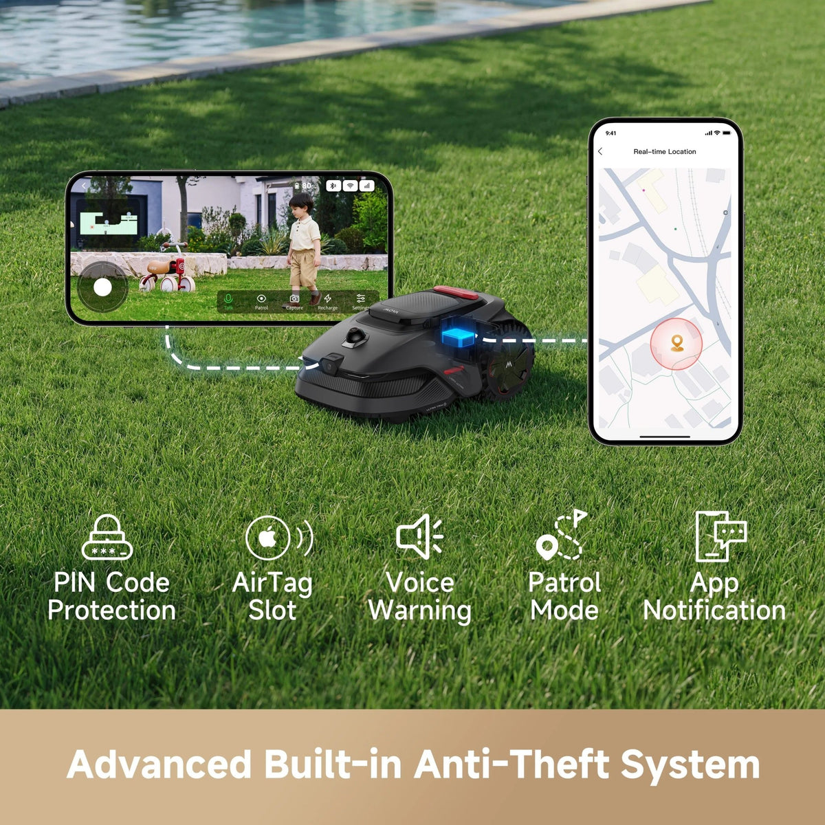 MOVA LIDAX Ultra 1000 Lawn Mower | 0.25 acre - ridemart