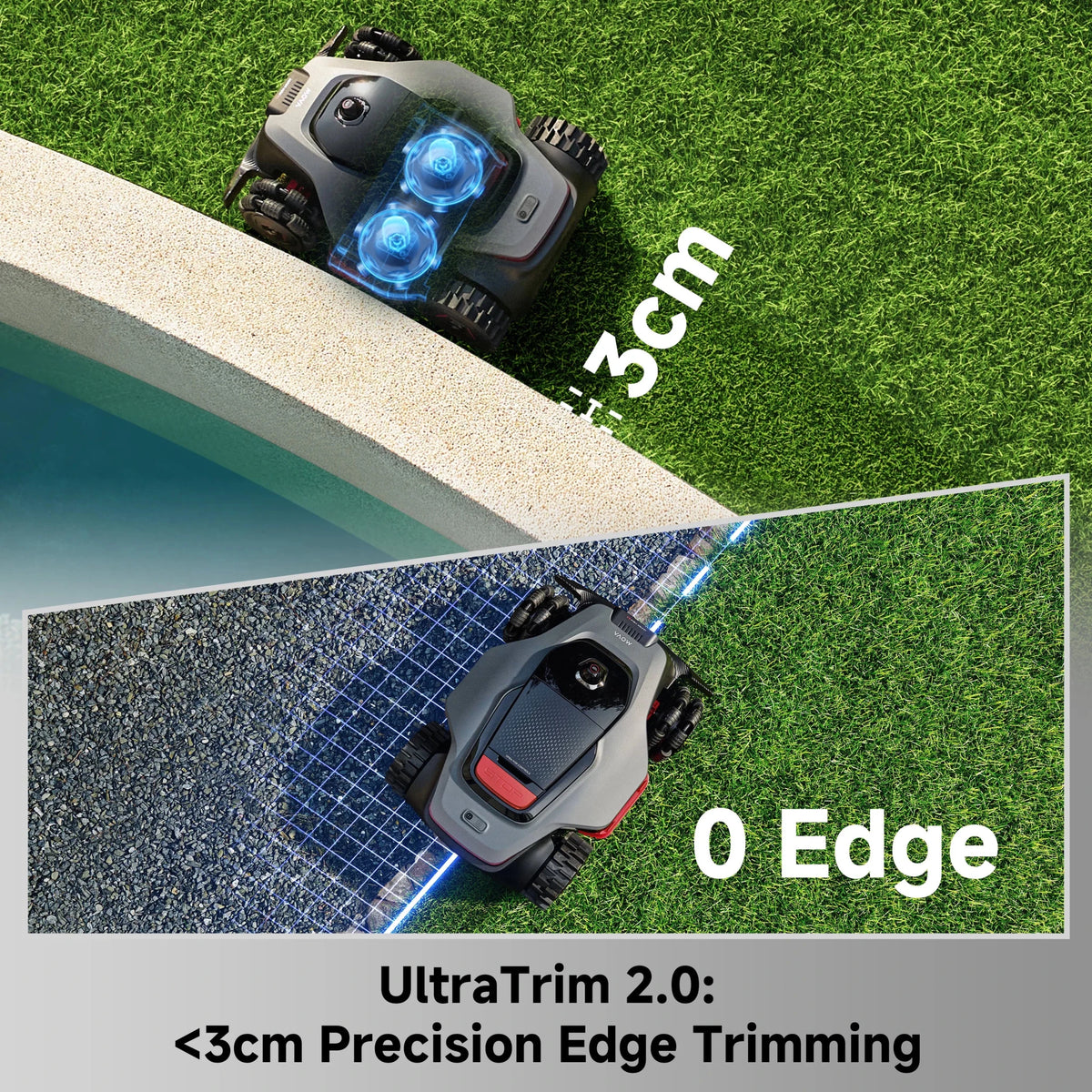 MOVA Lidax Ultra 3000 AWD Robotic Lawn Mower | 0.75 acre - ridemart