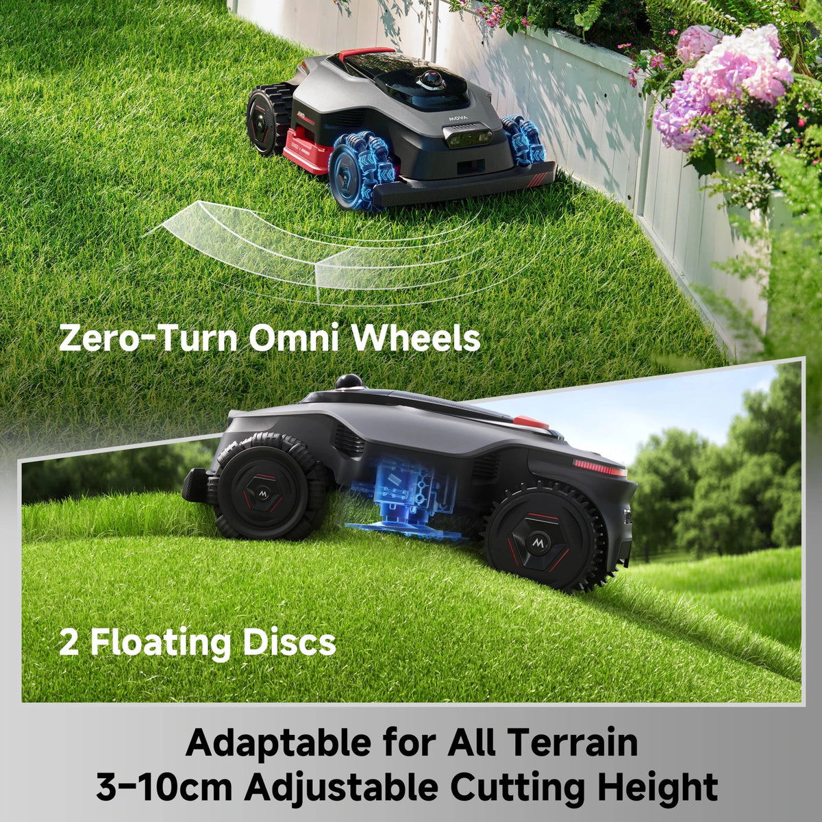 MOVA Lidax Ultra 3000 AWD Robotic Lawn Mower | 0.75 acre - ridemart