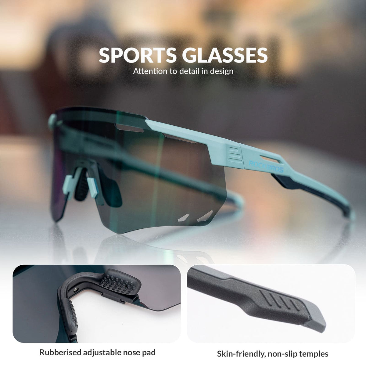 Photochromic Windproof Cycling Glasses - ridemart