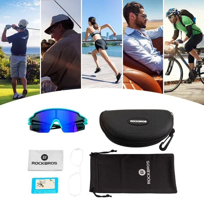 Polarized Cycling Sunglasses UV Protection Sports Eyewear - ridemart