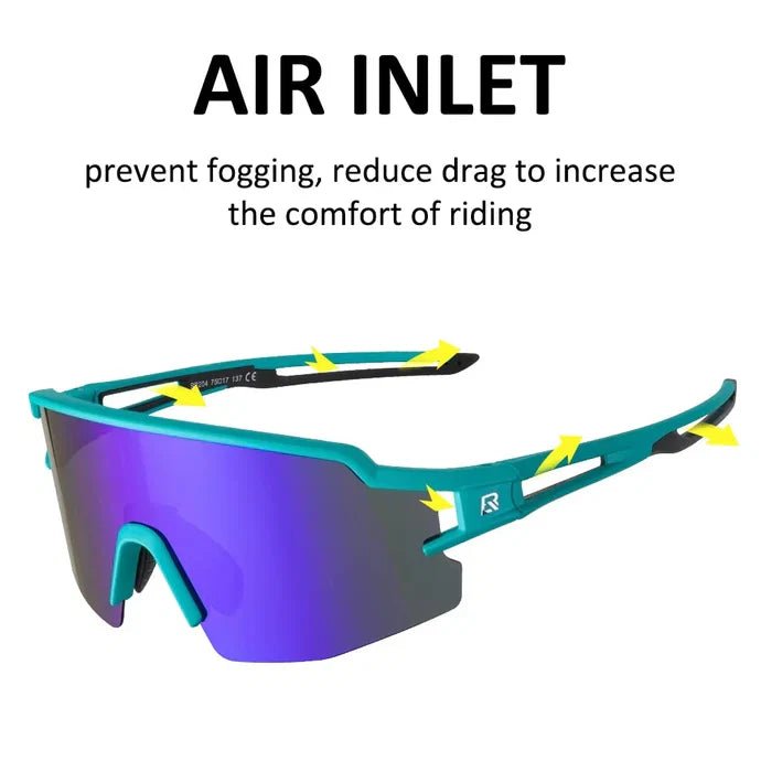 Polarized Cycling Sunglasses UV Protection Sports Eyewear - ridemart
