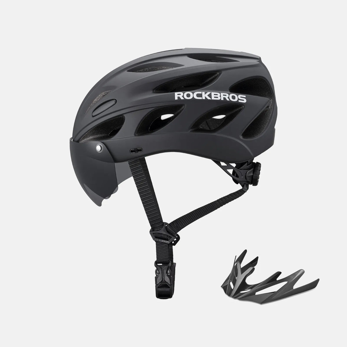 Pottier Bike Helmet with Visor and Goggles - ridemart