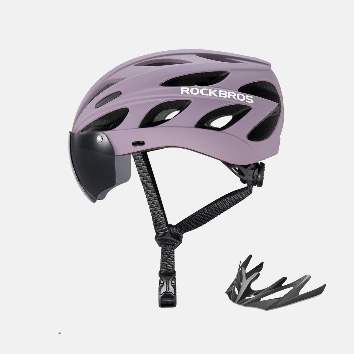 Pottier Bike Helmet with Visor and Goggles - ridemart