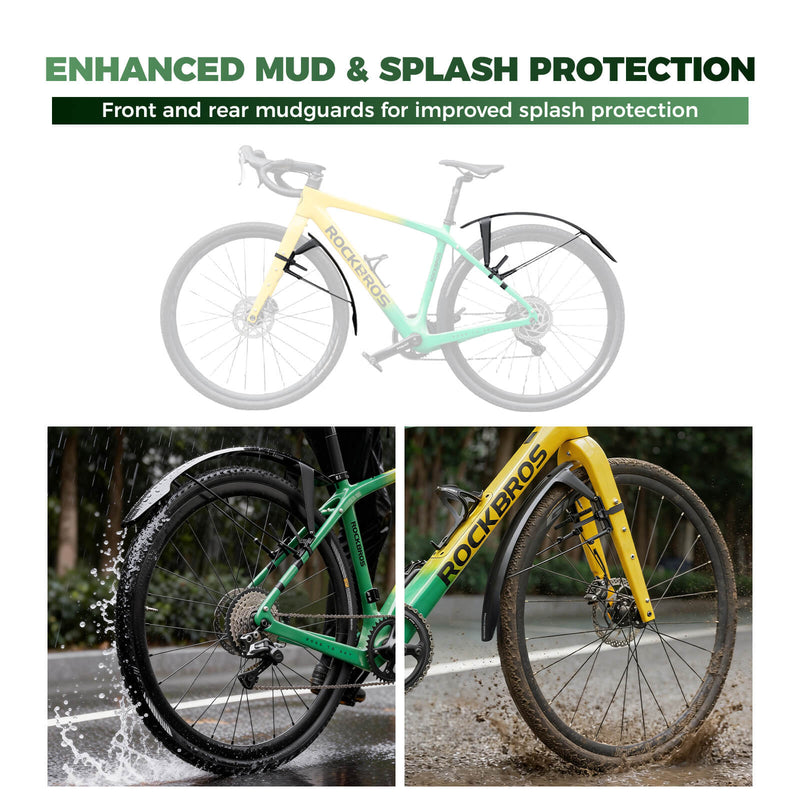 Quick Release Front & Rear Bike Fenders-4