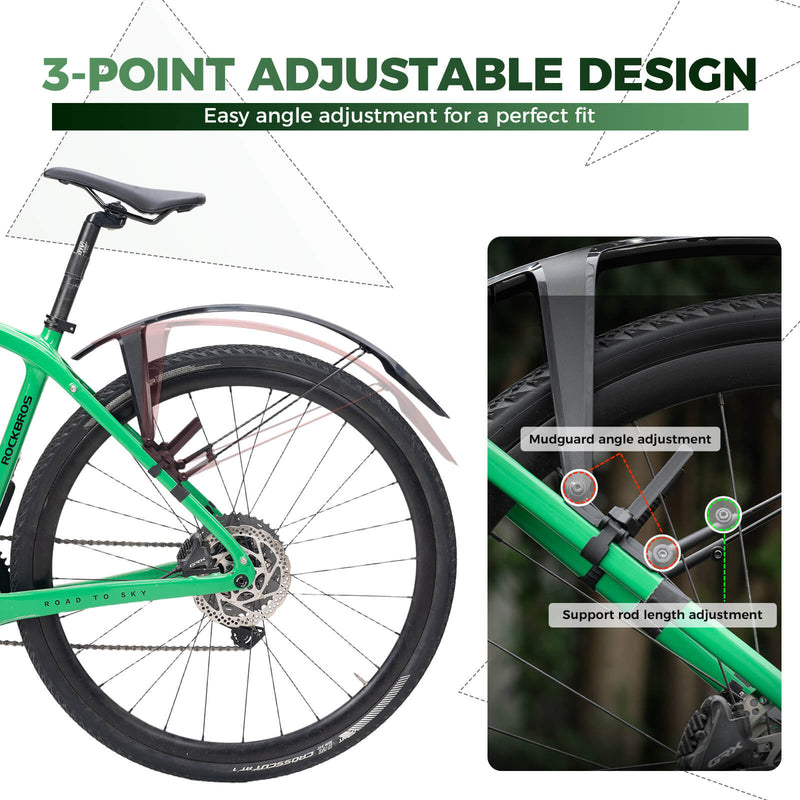 Quick Release Front & Rear Bike Fenders-5