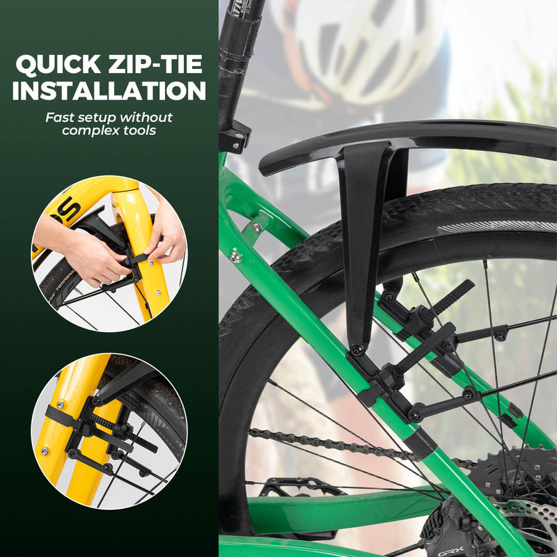 Quick Release Front & Rear Bike Fenders-3