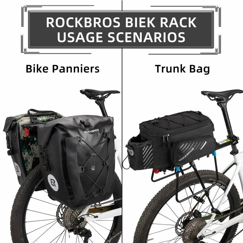 Quick Release Rear Bike Rack for Mountain Bikes - ridemart