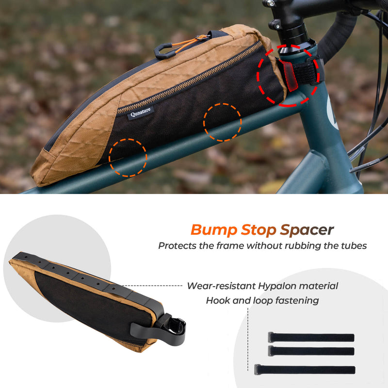 Bikepacking Top Tube Bike Bag - 1L-6