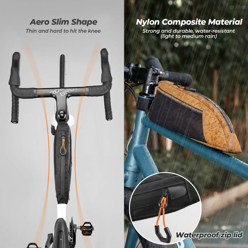 Bikepacking Top Tube Bike Bag - 1L-7