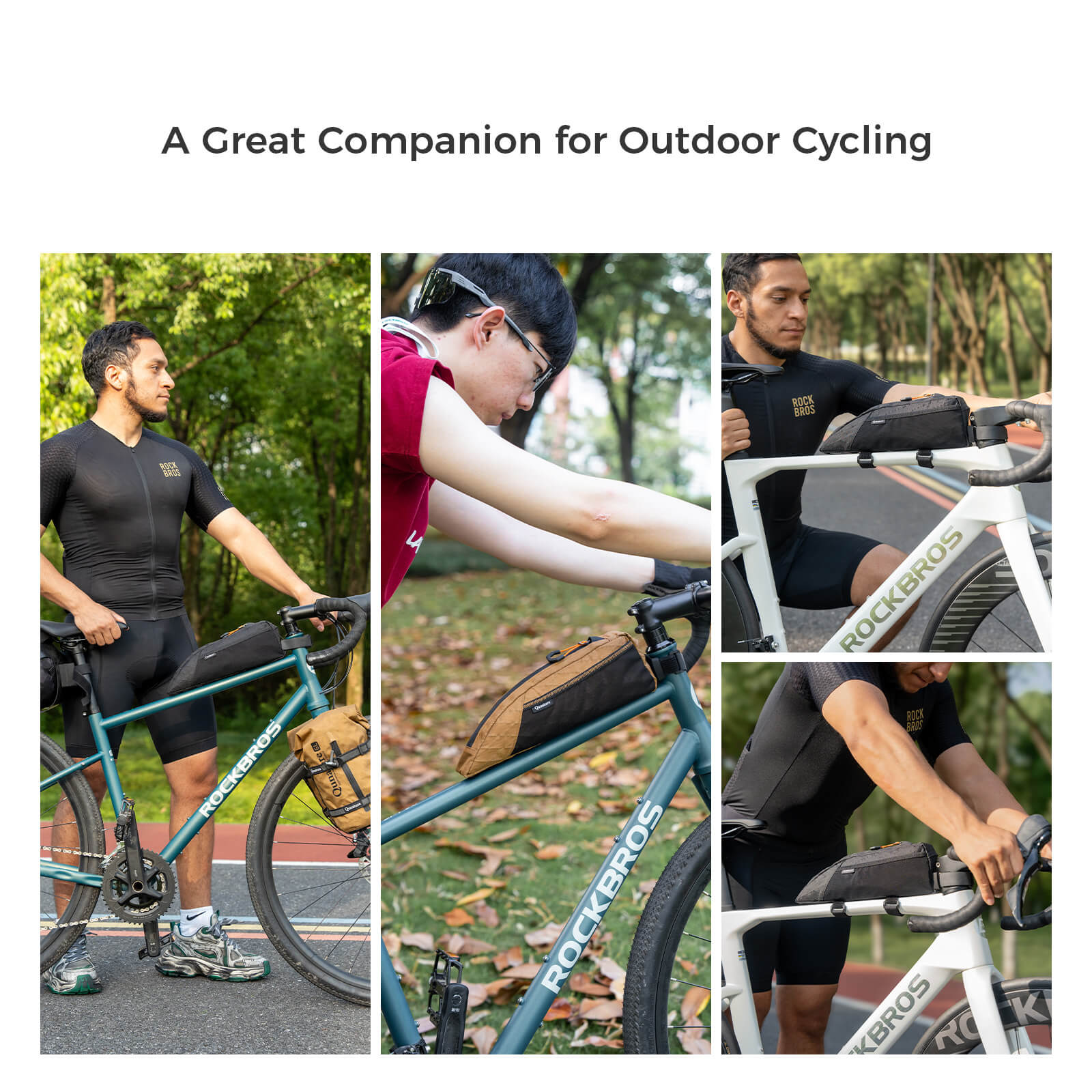 Bikepacking Top Tube Bike Bag - 1L-8