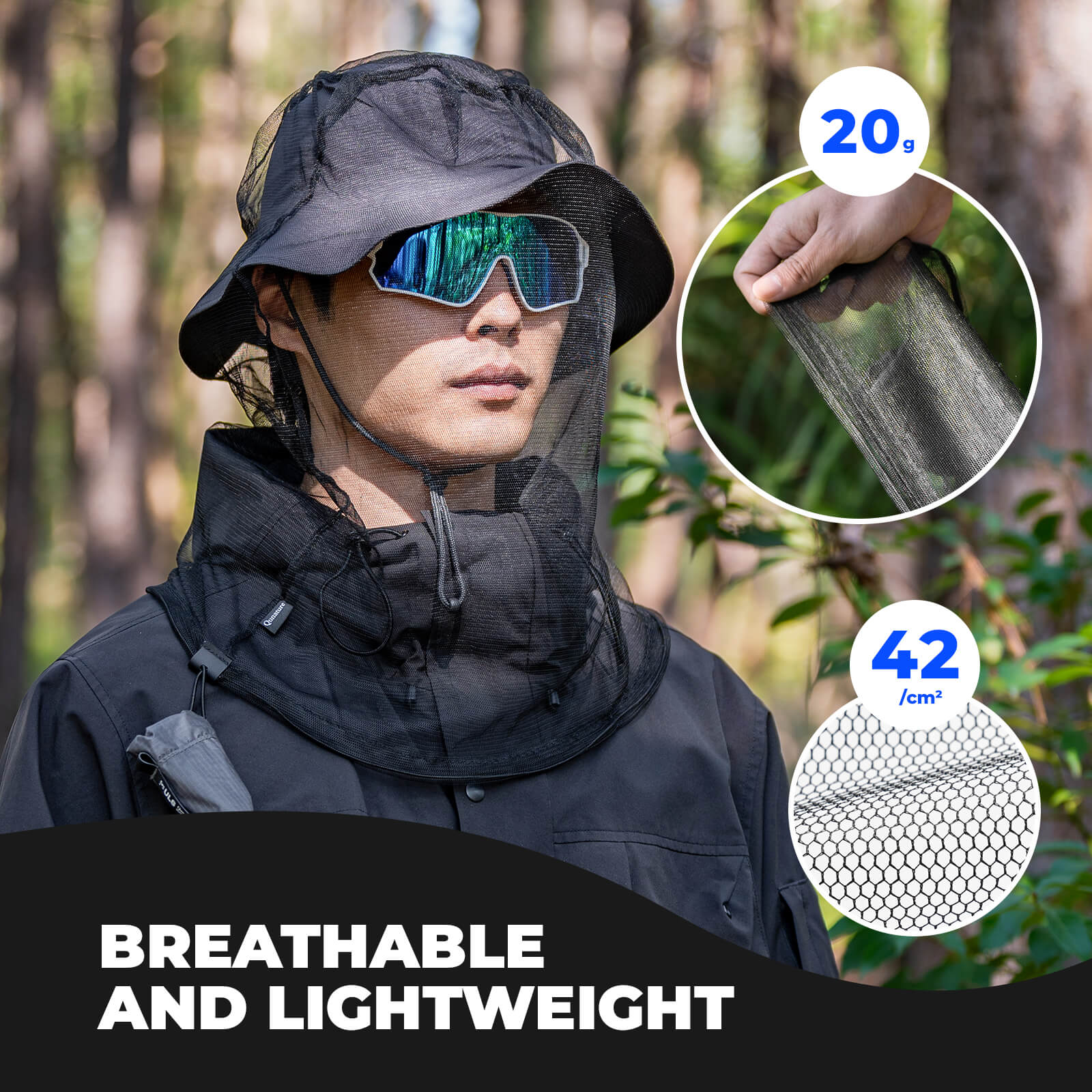 Mosquito Head Net Mesh-5