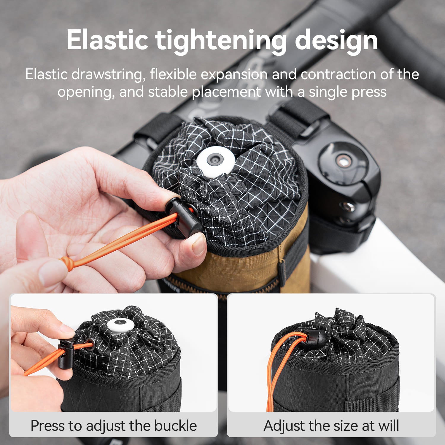 All-Purpose Bikepacking Water Bottle Bag - 1L-5