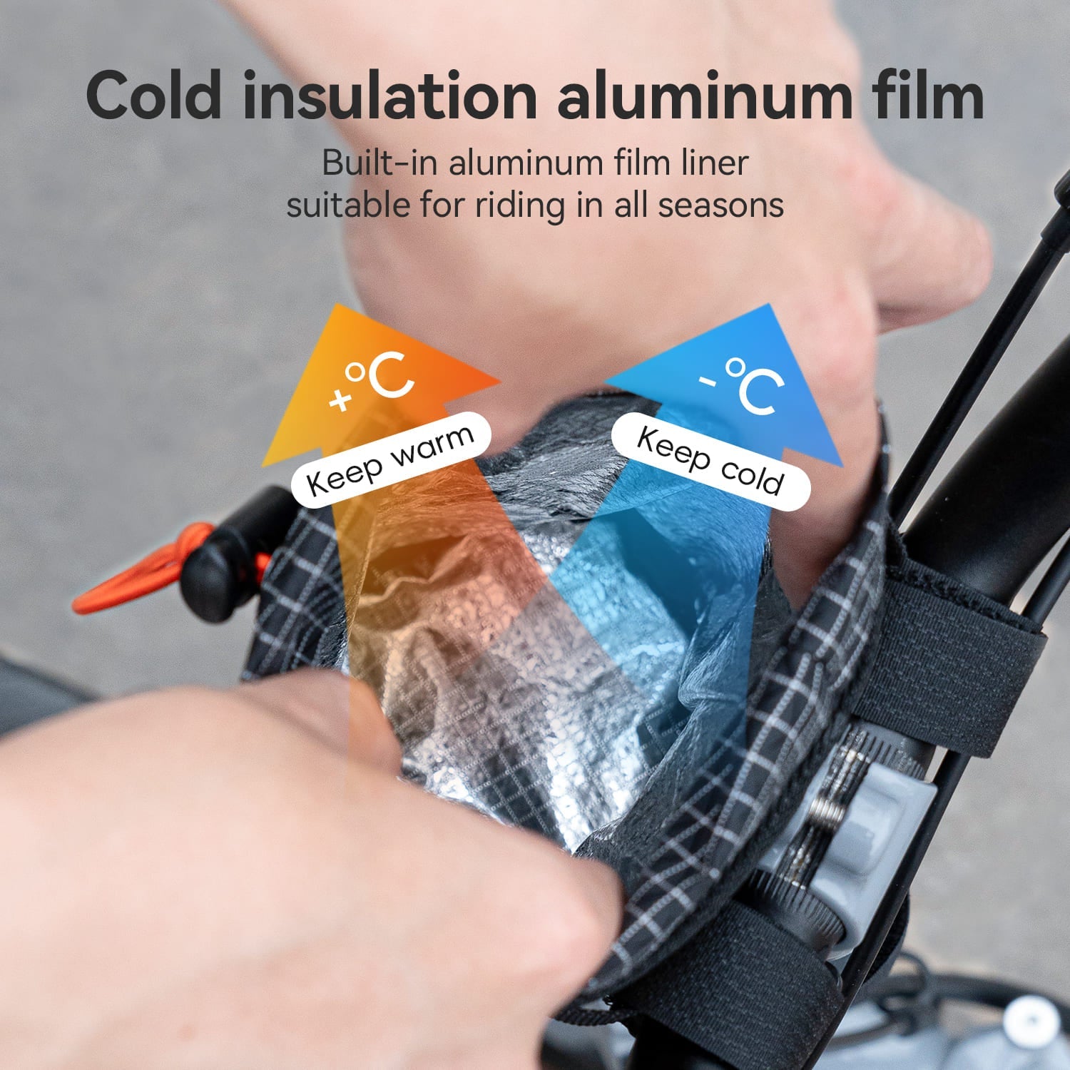 All-Purpose Bikepacking Water Bottle Bag - 1L-4