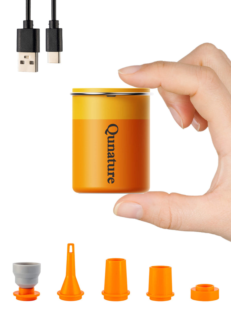Qunature Mini Electric Air Pump for Camping & Outdoor Gear-7