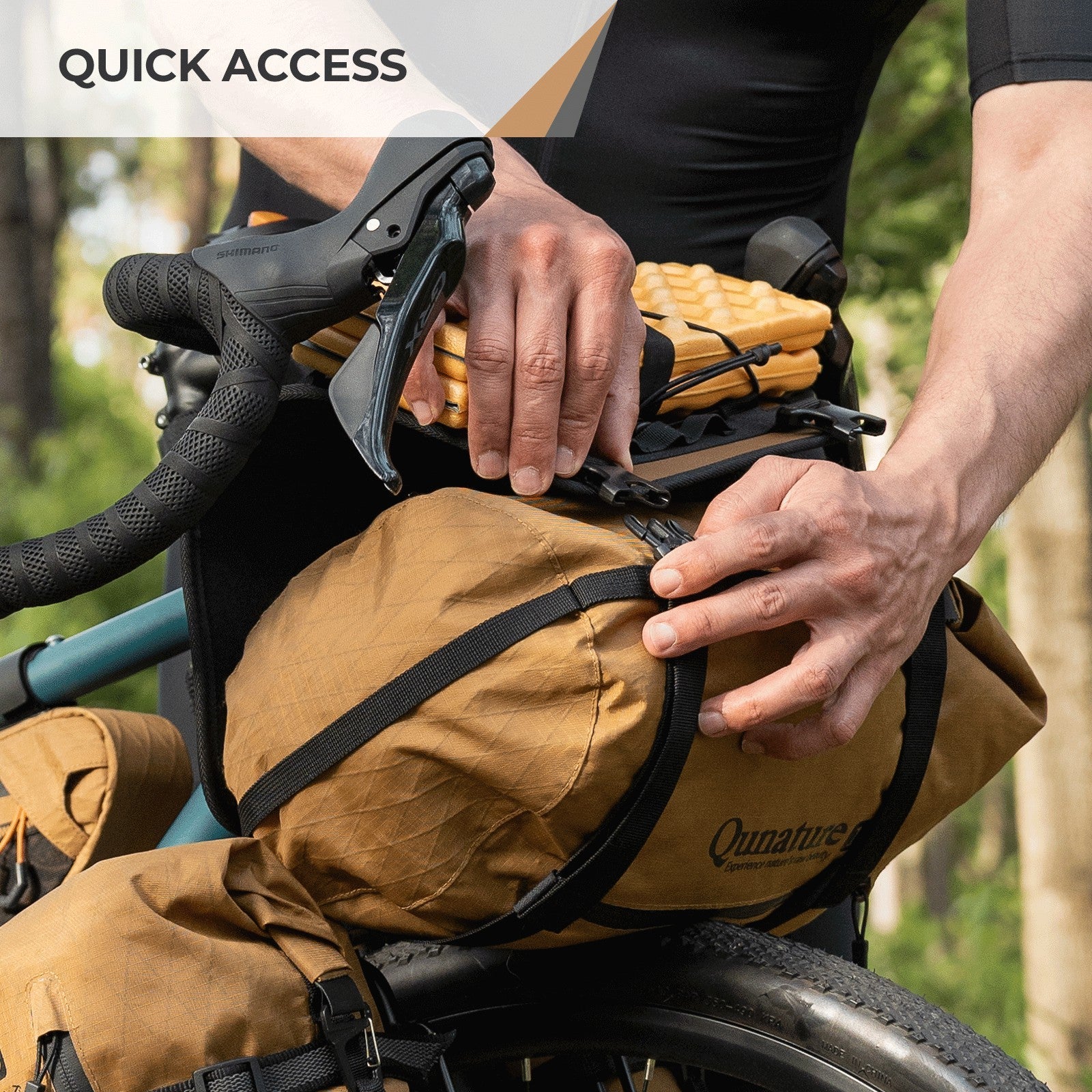 Bikepacking Adjustable Handlebar Bag Cradle-5