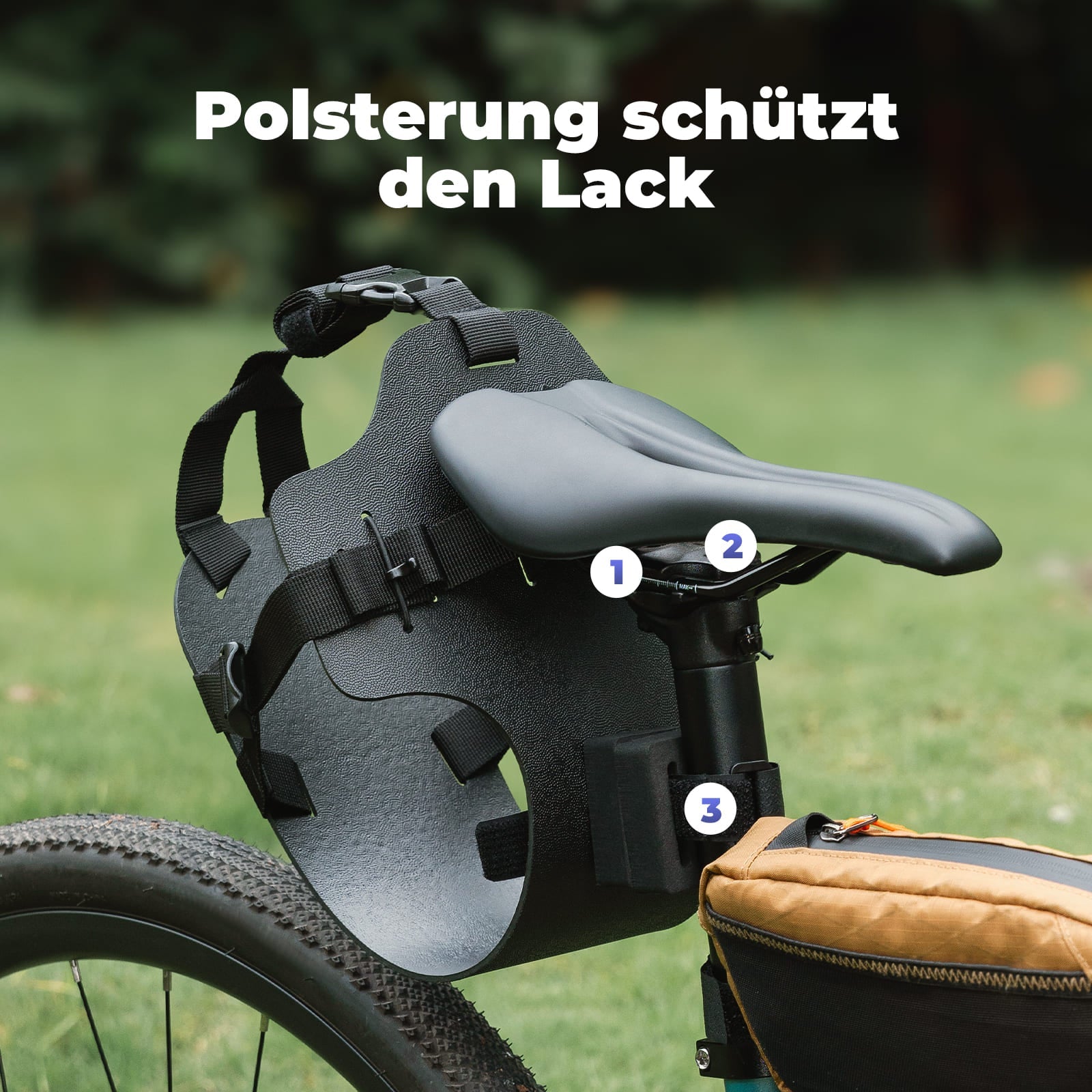 Bikepacking Rear Saddle Bag Support Mount-5
