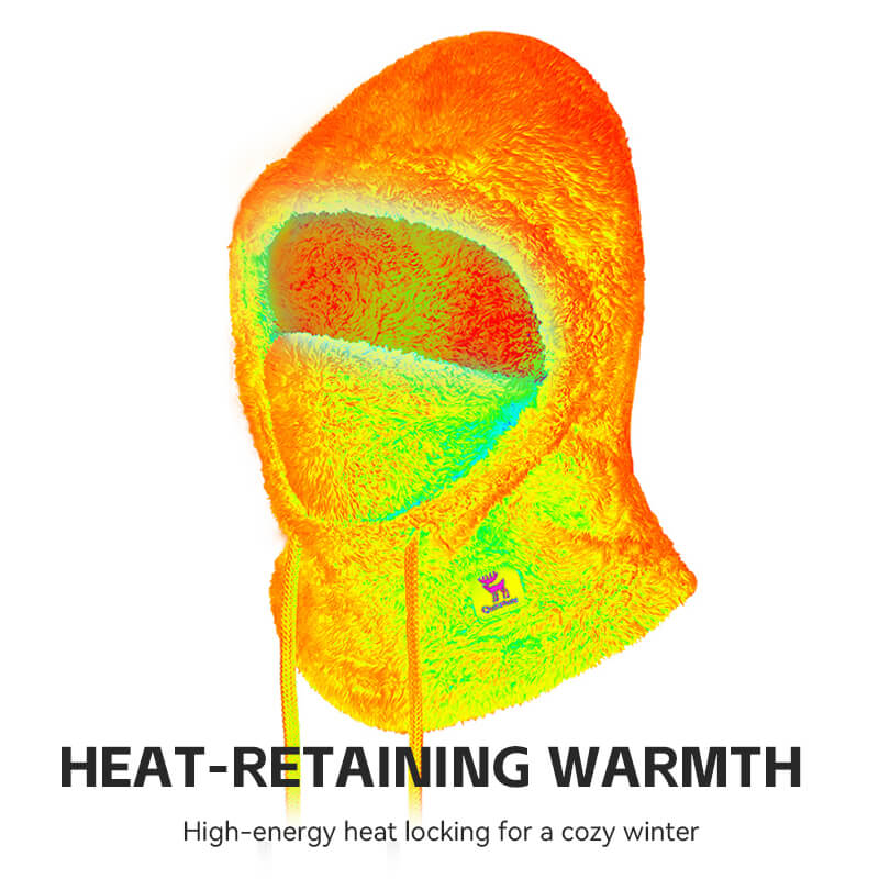 Qunature Fleece Balaclava Hood-6
