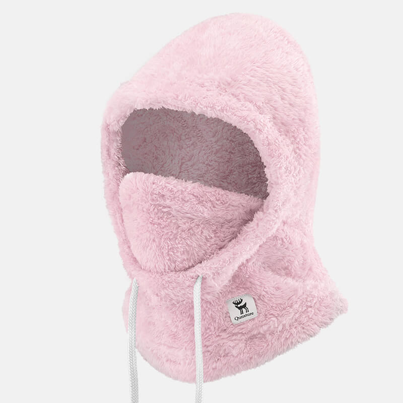Qunature Fleece Balaclava Hood-2