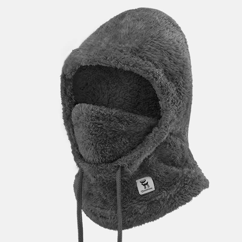 Qunature Fleece Balaclava Hood-5