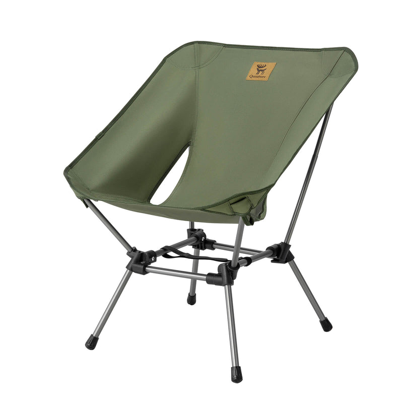 Qunature Lightweight Folding Camp Chair with Storage Bag-2