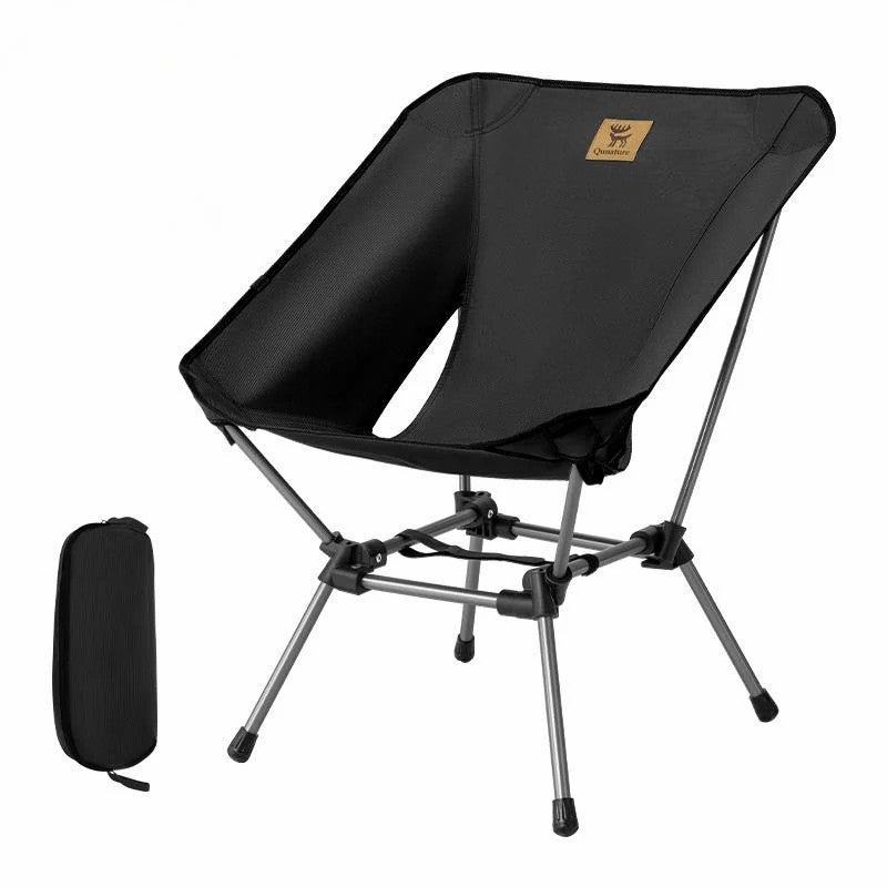 Qunature Lightweight Folding Camp Chair with Storage Bag-3