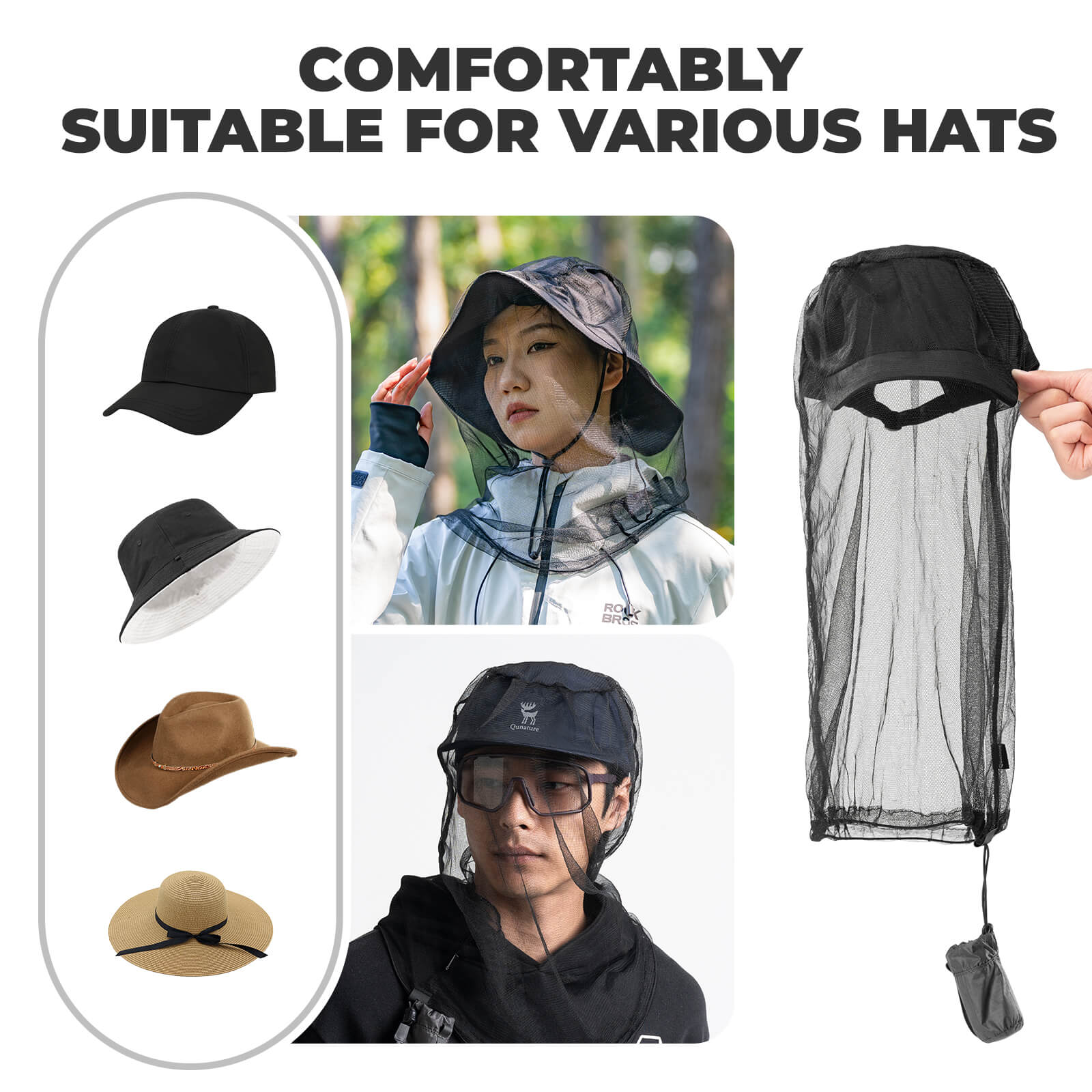 Mosquito Head Net Mesh-8