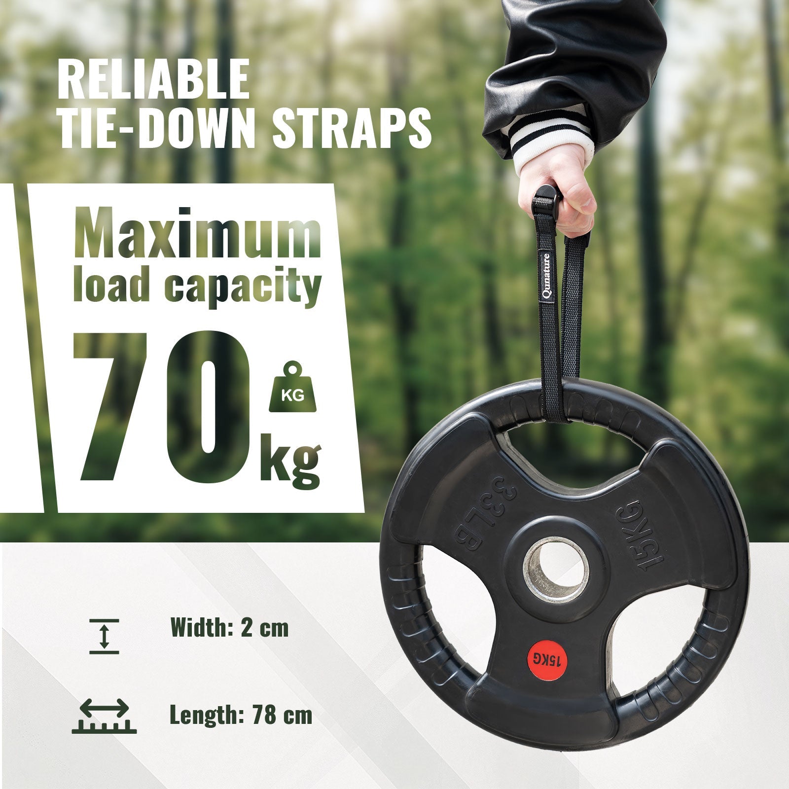 Durable Bicycle Cargo Straps – Wide Compatibility-3