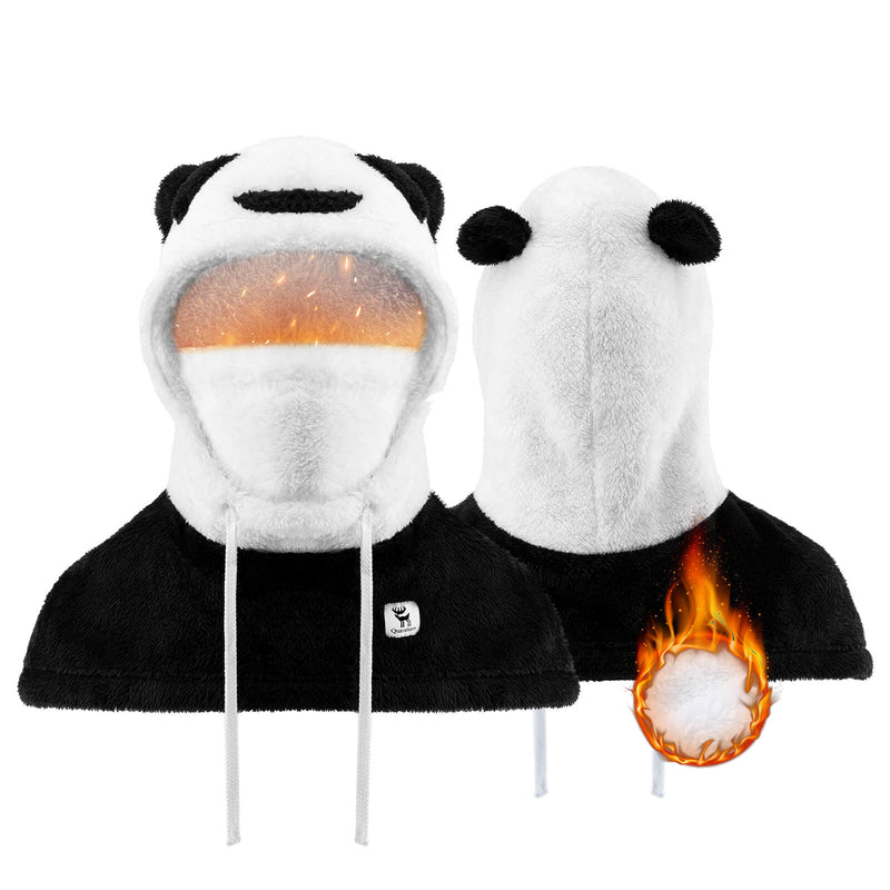Qunature Panda Head Cover for Kids and Adults-1