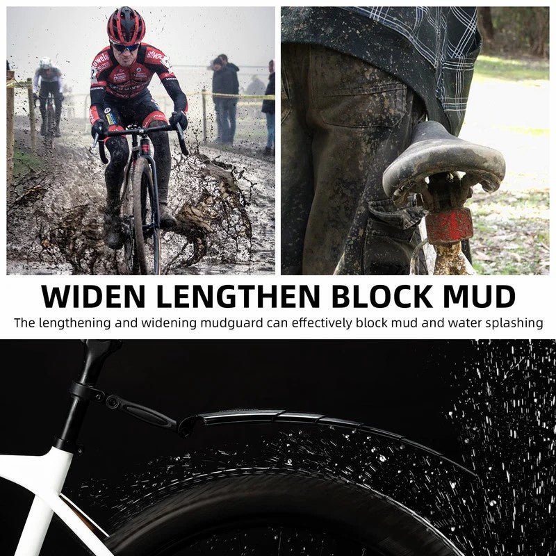 Retractable Front & Rear Bike Fender - ridemart