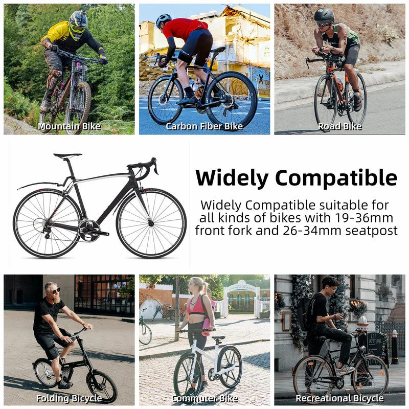 Retractable Front & Rear Bike Fender-7