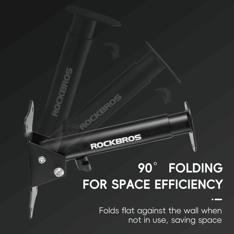 Retractable Wall-Mounted Bike Rack Space-Saving Bike Storage - ridemart
