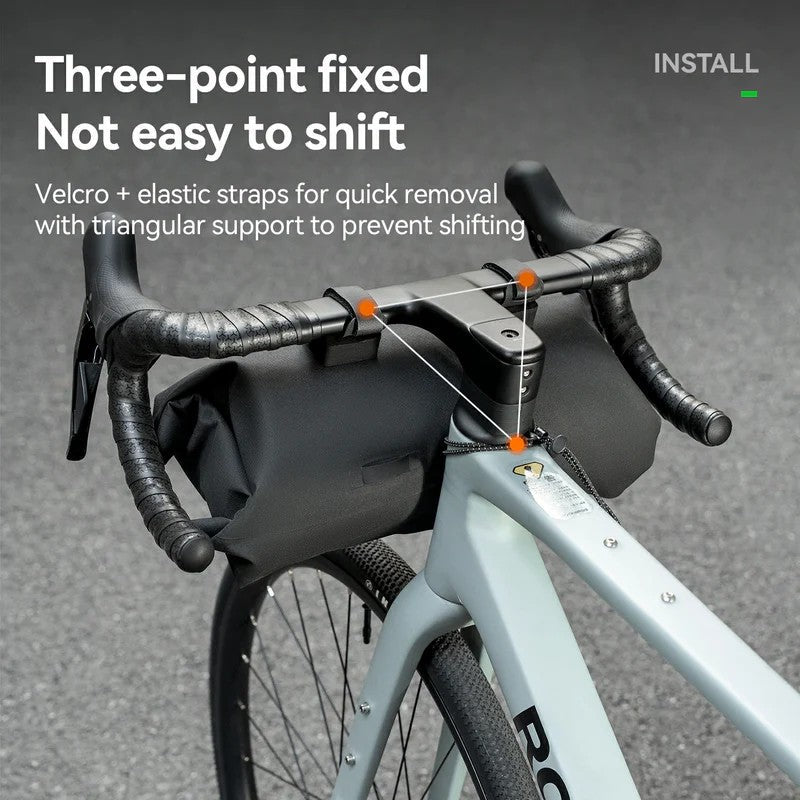 RideMate Bike Front Handlebar Bag - 8L-5