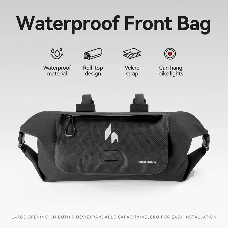RideMate Bike Front Handlebar Bag - 8L-2