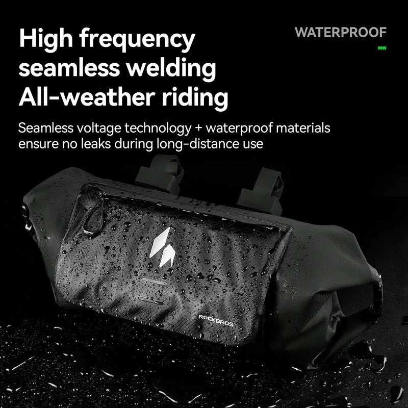 RideMate Bike Front Handlebar Bag - 8L-4