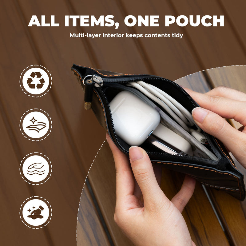 ROAD TO SKY Recycled Tire Bike Wallet - 0.7L-9