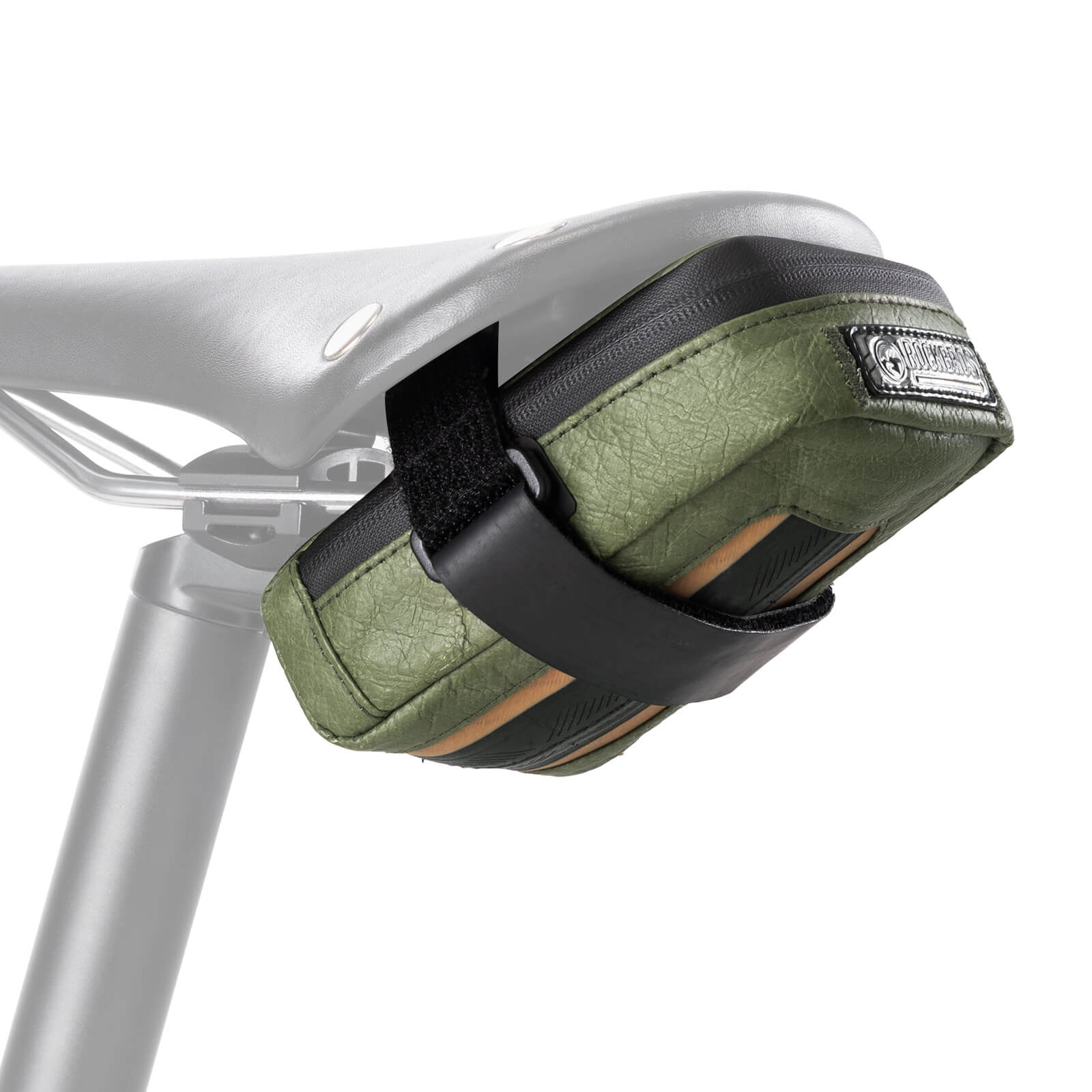 ROAD TO SKY Recycled Tire Mini Bike Saddle Bag - 0.4L-1
