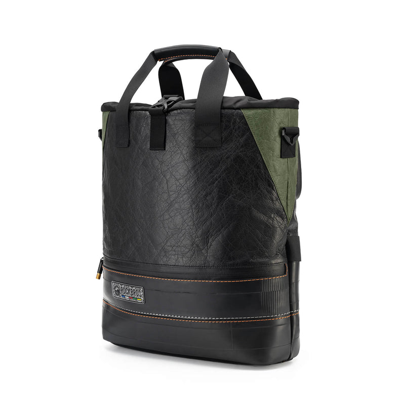 ROAD TO SKY Recycled Tire Bike Panniers - 12L-1