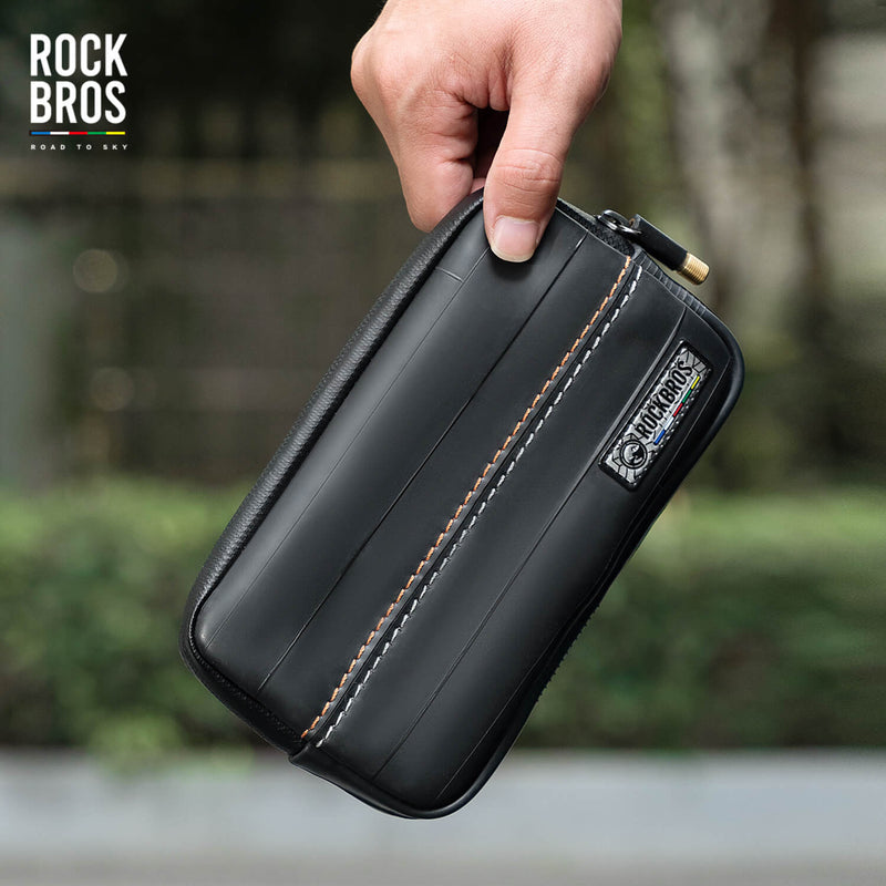 ROAD TO SKY Recycled Tire Bike Wallet - 0.4L-9