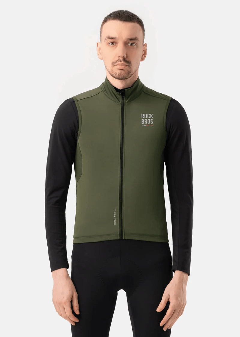 ROAD-TO-SKY Windproof Warm Cycling Vest - ridemart