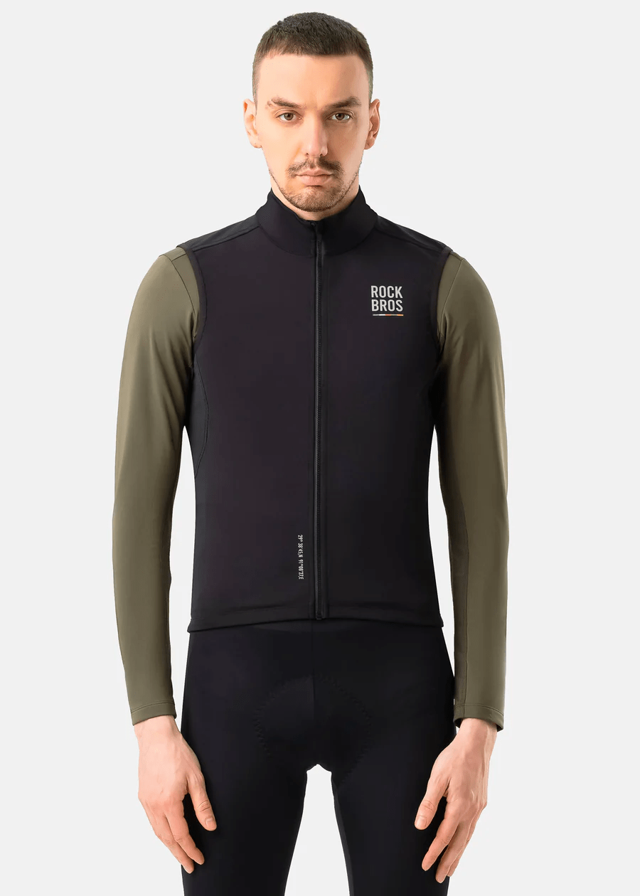 ROAD-TO-SKY Windproof Warm Cycling Vest - ridemart