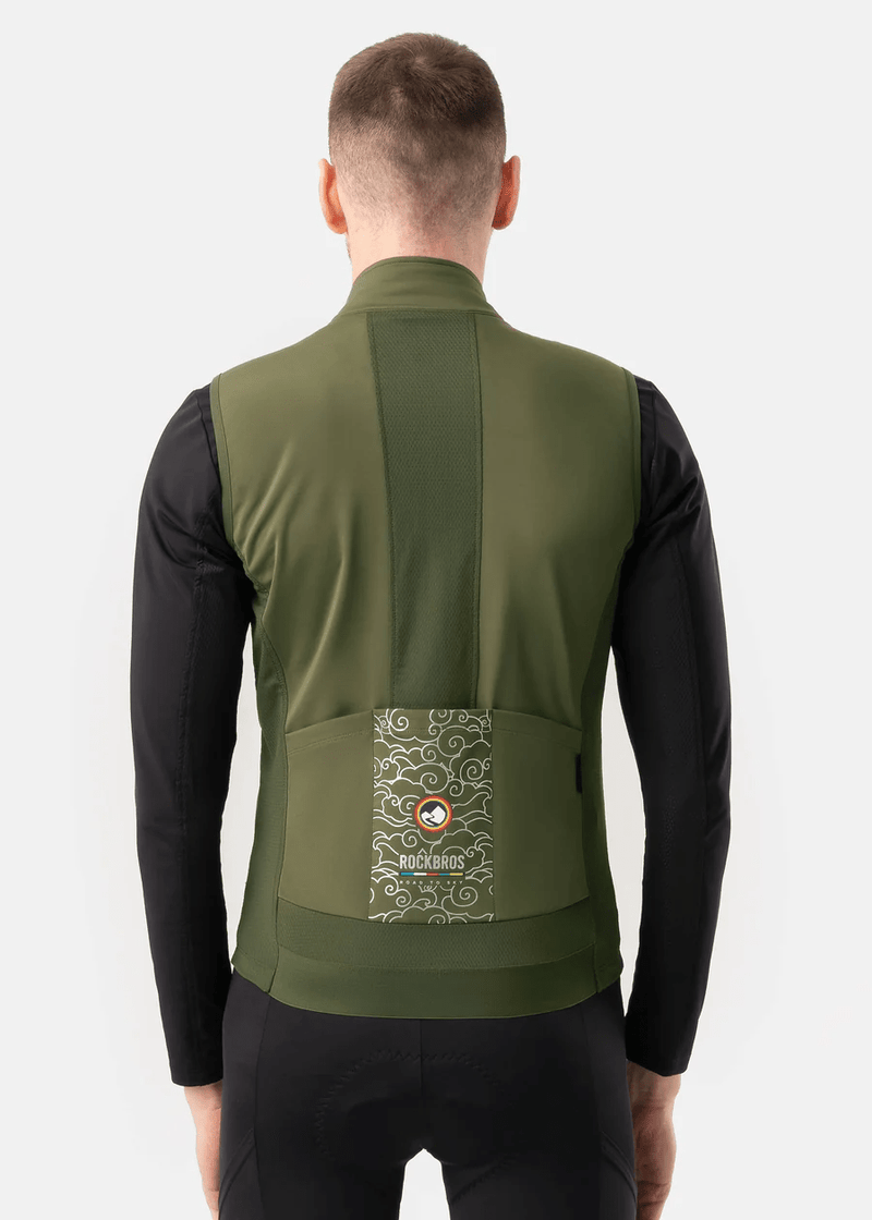 ROAD-TO-SKY Windproof Warm Cycling Vest - ridemart
