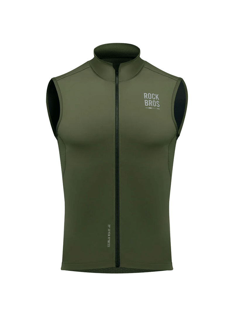 ROAD-TO-SKY Windproof Warm Cycling Vest - ridemart
