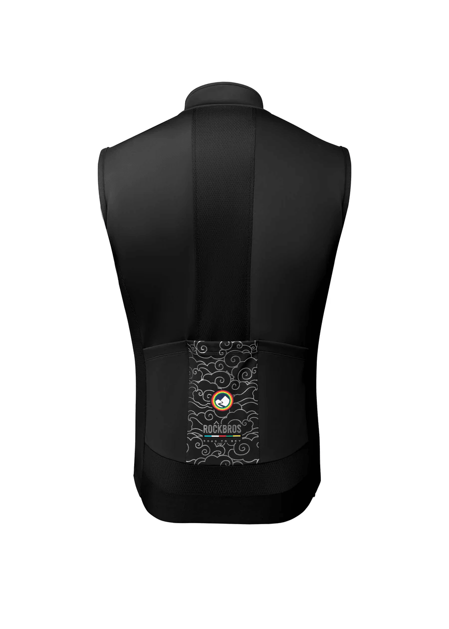 ROAD-TO-SKY Windproof Warm Cycling Vest - ridemart