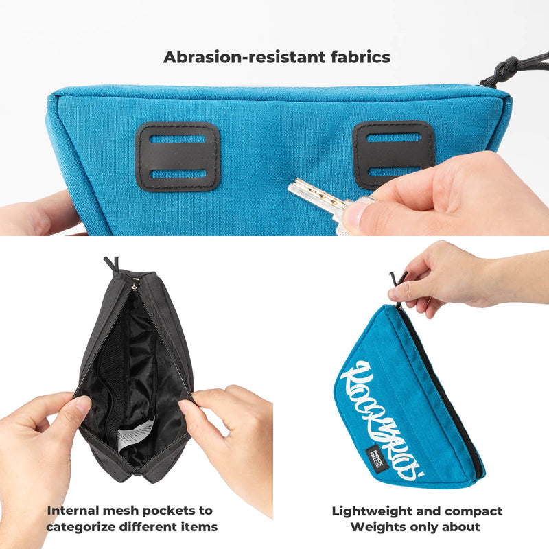 FlashRide Sketch Trapezoid Bike Handlebar Bag - 0.7L-5