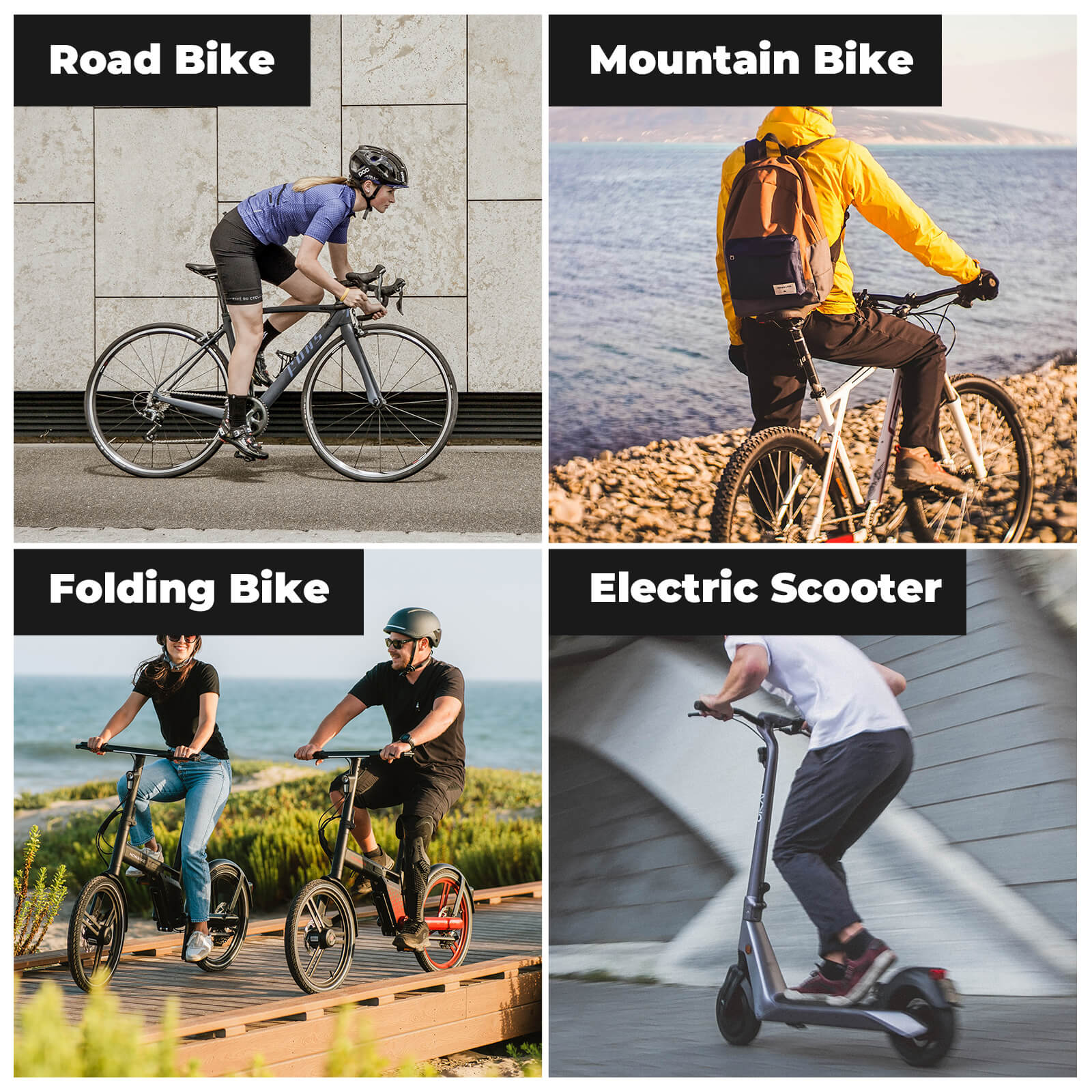 FlashRide Sketch Trapezoid Bike Handlebar Bag - 0.7L-8