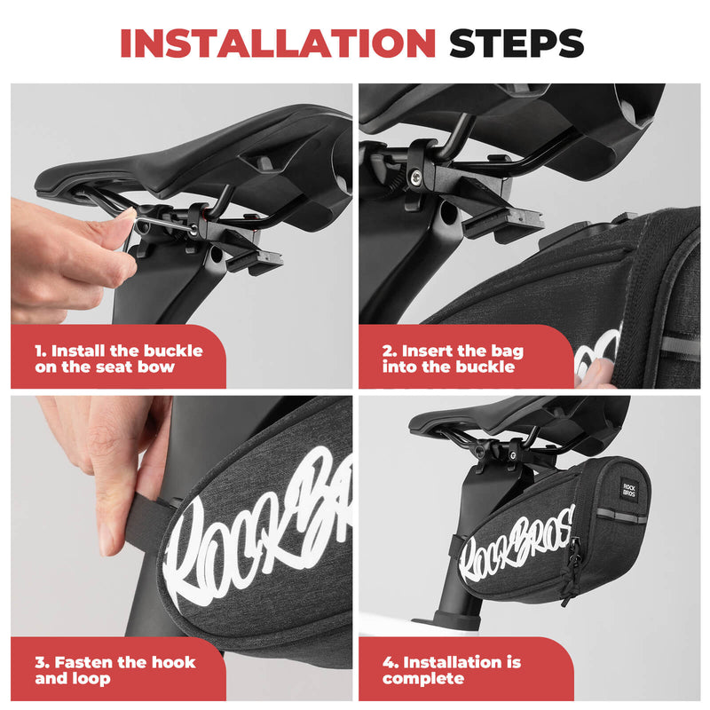 FlashRide Sketch Bike Saddle Bag - 0.8L-11