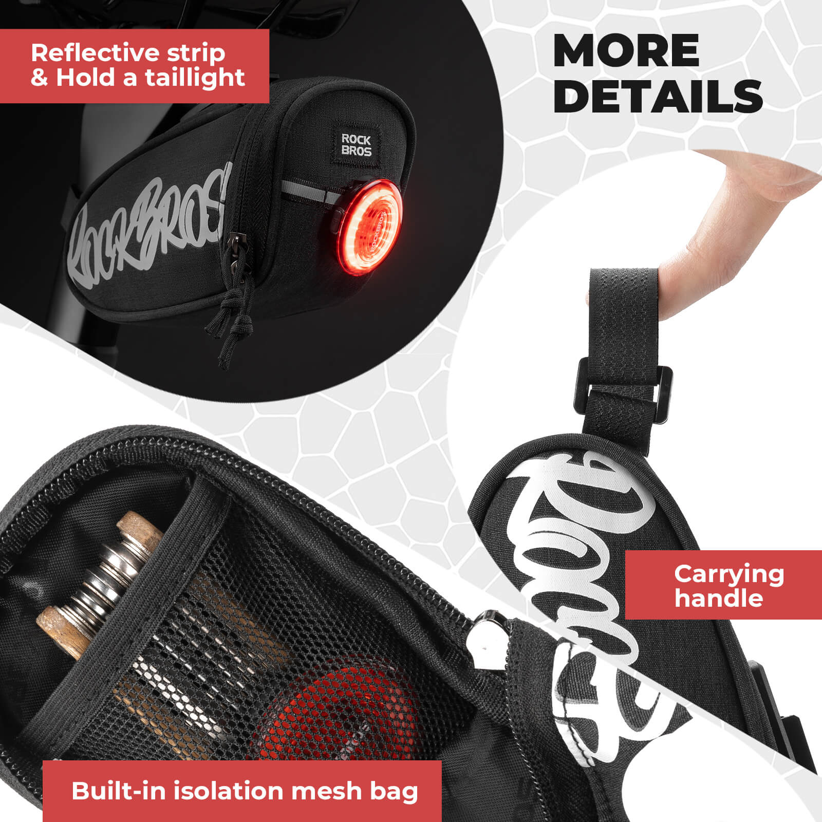 FlashRide Sketch Bike Saddle Bag - 0.8L-9